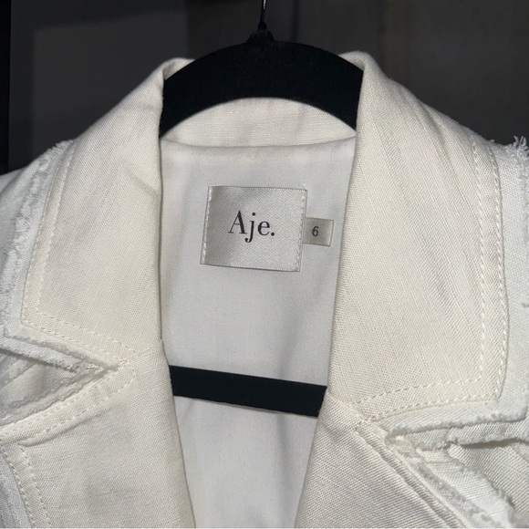 Aje Martino White Cut-Out Blazer Mini Dress - Picture 14 of 15